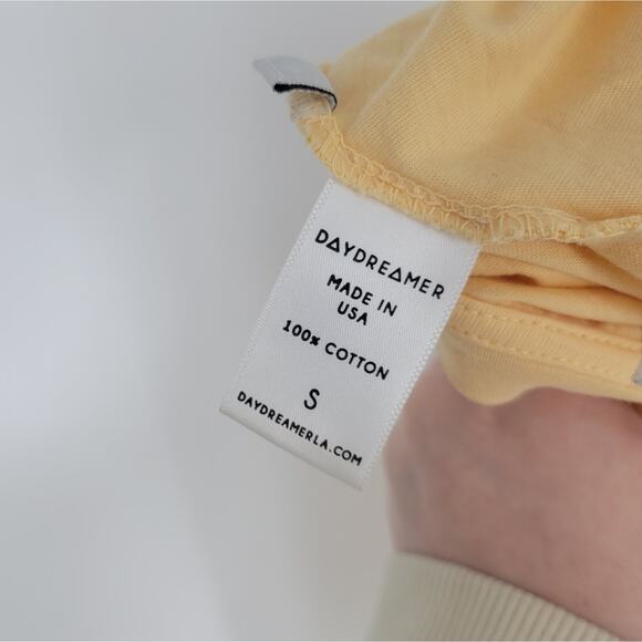 Daydreamer Yellow The Doors Graphic Short Sleeve Tee S - Picture 9 of 10